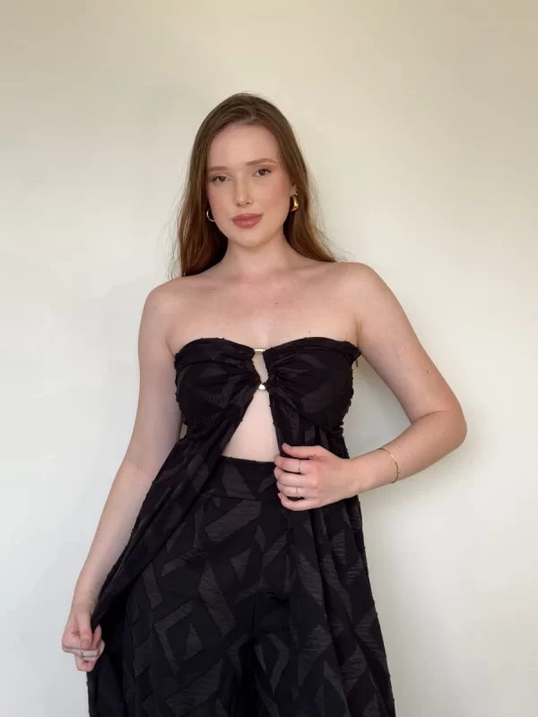 Top Longo Preto